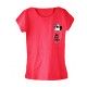 Koszulka Bluzka T-shirt No Bad Vibes Czerwona 