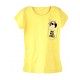 Koszulka Bluzka T-shirt No Bad Vibes Żółta 