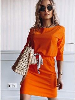 Sukienka Taśma Orange 